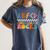 ABCD Kindergarten Rocks Back To School Teacher Kindergarten Women's Comfort Colors T-Shirt Denim