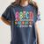 ABCD Kindergarten Rocks Pencil Lightning Teachers Rock Boys Women's Comfort Colors T-Shirt Denim