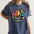 ABCD The Teacher Tour Back To School First Day Of School Women's Comfort Colors T-Shirt Denim