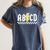 ABCD Teacher Women's Comfort Colors T-Shirt Denim ABCD Teacher Women's Comfort Colors T-Shirt Denim