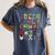 ABCs Alphabet Halloween Learning Kindergarten Teachers Women's Comfort Colors T-Shirt Denim