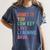Admit It You Low Key Love Learning Bruh Teachers Women Women's Comfort Colors T-Shirt Denim