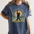 Adventure Awaits Bigfoot Teacher Kindergarten Back To School Women's Comfort Colors T-Shirt Denim Adventure Awaits Bigfoot Teacher Kindergarten Back To School Women's Comfort Colors T-Shirt Denim