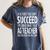 AG Teacher Shirt If At First You Don't Succeed Agriculture Women's Comfort Colors T-Shirt Denim AG Teacher Shirt If At First You Don't Succeed Agriculture Women's Comfort Colors T-Shirt Denim