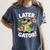Alligator Later Gator Teacher Summer Last Day Fun Women's Comfort Colors T-Shirt Denim Alligator Later Gator Teacher Summer Last Day Fun Women's Comfort Colors T-Shirt Denim