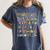 Alphabet Animals Back To School Pre-K Kindergarten Teacher Women's Comfort Colors T-Shirt Denim Alphabet Animals Back To School Pre-K Kindergarten Teacher Women's Comfort Colors T-Shirt Denim