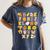 Alphabet Turkey Thanksgiving Costume Preschool Teacher Men Women Women's Comfort Colors T-Shirt Denim