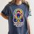 Anti Bullying Kindness Ninja School Teacher Student Women's Comfort Colors T-Shirt Denim