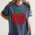 Apple Dot Pattern Art Teacher Appreciation Men Women Humor Women's Comfort Colors T-Shirt Denim Apple Dot Pattern Art Teacher Appreciation Men Women Humor Women's Comfort Colors T-Shirt Denim