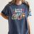 Lets Make Art Colerful Artists Painter Art Teacher Men Women Girls Kids Women's Comfort Colors T-Shirt Denim
