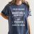 Art Teacher Christmas Xmas Never Dreamed Marrying Women's Comfort Colors T-Shirt Denim