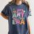 In My Art Teacher Era Teaching Future Artist Back To School Women's Comfort Colors T-Shirt Denim In My Art Teacher Era Teaching Future Artist Back To School Women's Comfort Colors T-Shirt Denim