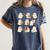 Art Teacher Ghost Halloween Artists Painter Teacher Spooky Women's Comfort Colors T-Shirt Denim Art Teacher Ghost Halloween Artists Painter Teacher Spooky Women's Comfort Colors T-Shirt Denim