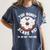 Art Teacher Halloween Donut Lover Costume Kawaii Monster Women's Comfort Colors T-Shirt Denim