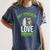 Art Teachers Love Brains Shirt Halloween Zombie Teaching Tee Men Women Kids Women's Comfort Colors T-Shirt Denim