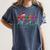 ASL Christmas Buffalo Plaid Teacher American Sign Language Women's Comfort Colors T-Shirt Denim ASL Christmas Buffalo Plaid Teacher American Sign Language Women's Comfort Colors T-Shirt Denim