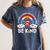 Autism Awareness For Teacher Why Fit In Doctor Cat Hat Cool Women's Comfort Colors T-Shirt Denim Autism Awareness For Teacher Why Fit In Doctor Cat Hat Cool Women's Comfort Colors T-Shirt Denim