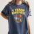 Autism Teacher Shirt I Teach Kindness Apple Puzzle Awareness Women's Comfort Colors T-Shirt Denim