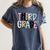 Back To School Third Grade Teacher First Day Of 3rd Grade Women's Comfort Colors T-Shirt Denim Back To School Third Grade Teacher First Day Of 3rd Grade Women's Comfort Colors T-Shirt Denim
