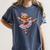 Ballet Dancer Gingerbread Christmas Dance Teacher Girl Women Women's Comfort Colors T-Shirt Denim Ballet Dancer Gingerbread Christmas Dance Teacher Girl Women Women's Comfort Colors T-Shirt Denim