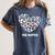 Believe In Yourself YOU MATTER Teachers Big Heart Women's Comfort Colors T-Shirt Denim