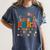 Bilingual Paraeducator Paraprofessional Parapro Teachers Women's Comfort Colors T-Shirt Denim Bilingual Paraeducator Paraprofessional Parapro Teachers Women's Comfort Colors T-Shirt Denim