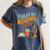 Biology Teacher Science Fueled By Mitochondria Coffee Women's Comfort Colors T-Shirt Denim