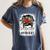 Bleached Teacher Para Life Paraprofessional Cute Messy Bun For Men Women Girls Kids Women's Comfort Colors T-Shirt Denim