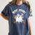 Boo Jour Ghost Halloween French Teacher Cute Coffe Croissant Women's Comfort Colors T-Shirt Denim Boo Jour Ghost Halloween French Teacher Cute Coffe Croissant Women's Comfort Colors T-Shirt Denim