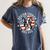 Boston Bull Terrier Men Boston Terrier Dog Dad Women's Comfort Colors T-Shirt Denim