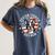 Boston Bull Terrier Women Boston Terrier Dog Mom Women's Comfort Colors T-Shirt Denim