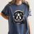 Boston Terrier Astronaut Shirt Spaceman Dog Space Lover Women's Comfort Colors T-Shirt Denim