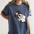 Boston Terrier Bostie Dog Kids Men Women's Comfort Colors T-Shirt Denim