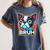 Boston Terrier Bruh Dog Lover Women's Comfort Colors T-Shirt Denim