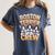 Boston Terrier Crew Cartoon For Dog Owner Pet Boston Terrier Women's Comfort Colors T-Shirt Denim