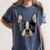 Boston Terrier Cute Puppy Face Dog Lover Pet Owner Women's Comfort Colors T-Shirt Denim