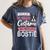 Boston Terrier Dog Bostie Halloween Costume Dog For Kids Women's Comfort Colors T-Shirt Denim