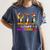 Boston Terrier Dog Halloween Christmas Hallothanksmas Men Women Kids Women's Comfort Colors T-Shirt Denim