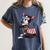 Boston Terrier Dog Merica 4th Of July Usa American Flag Men Women's Comfort Colors T-Shirt Denim