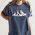 Boston Terrier Dog Official Sleeping Men Women Girls Kids Women's Comfort Colors T-Shirt Denim