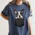 Boston Terrier Dog Puppy Dog In Pocket Cute Pet Lover Women's Comfort Colors T-Shirt Denim