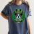 Boston Terrier Dog St Patricks Day Irish Pet Lover Men Women Kids Women's Comfort Colors T-Shirt Denim
