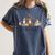 Boston Terrier Fall Pumpkin Tis The Season Autumn Women Women's Comfort Colors T-Shirt Denim