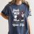 Boston Terrier Fart American Gentleman Non-Sporting Dog Women's Comfort Colors T-Shirt Denim