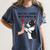 Boston Terrier Grandma Mother's Day Dog Mom Women's Comfort Colors T-Shirt Denim