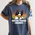 Boston Terrier Grandpa Dog Owner Boston Terrier Women's Comfort Colors T-Shirt Denim