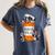 Boston Terrier Happy Pills T-Shirt Women's Comfort Colors T-Shirt Denim