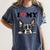 Boston Terrier I Heart My Dog Dog Lover Women's Comfort Colors T-Shirt Denim