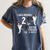 Boston Terrier Humor Bostie Dog Lover For Men Women Kids Women's Comfort Colors T-Shirt Denim