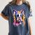 Boston Terrier Lover Pop Art Color Boston Terrier Dog For Men Women Girls Kids Women's Comfort Colors T-Shirt Denim